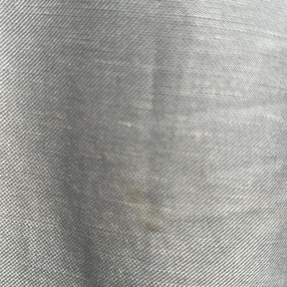 Posh spring silk & linen suit. Flattering waistline & fabulous wide-leg swing! - Picture 6 of 9